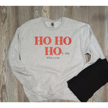 Load image into Gallery viewer, Ho Ho Ho Sweatshirt BLNDesigns