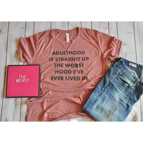 Adulthood Unisex Shirt BLNDesigns