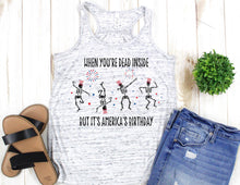 Load image into Gallery viewer, America&#39;s Birthday Women&#39;s Tank Top