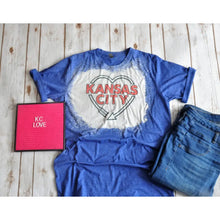 Load image into Gallery viewer, Bleached Kansas City Unisex Shirt BLNDesigns