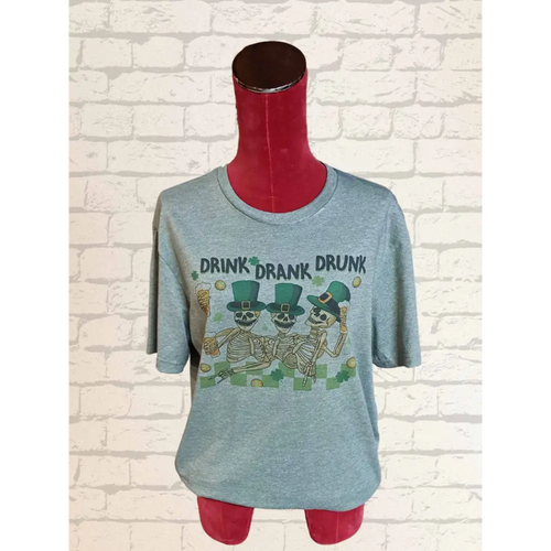 Drink Drank Drunk Unisex Shirt