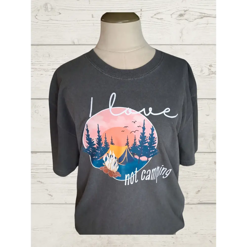 I love not camping Unisex Shirt - Women’s Tops