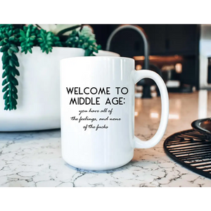 Middle Age Coffee Mug