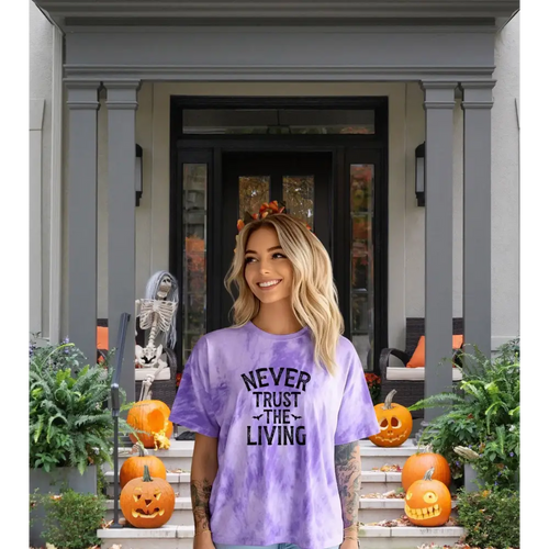 Never trust the living Unisex Shirt