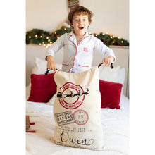 Load image into Gallery viewer, Personalized Santa Bag BLNDesigns