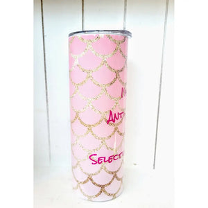 Selectively Social Tumbler BLNDesigns