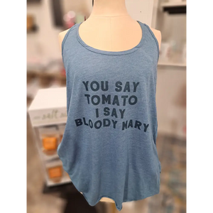 You say tomato I say bloody mary Tank Top - Women’s Tops