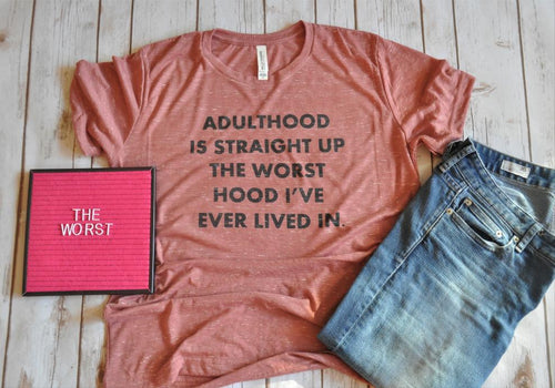Adulthood Unisex Shirt BLNDesigns