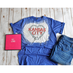 Bleached Kansas City Unisex Shirt BLNDesigns