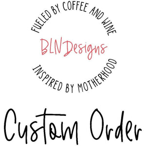 Custom Order Socks BLNDesigns
