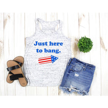 Load image into Gallery viewer, Fireworks Tank Top BLNDesigns