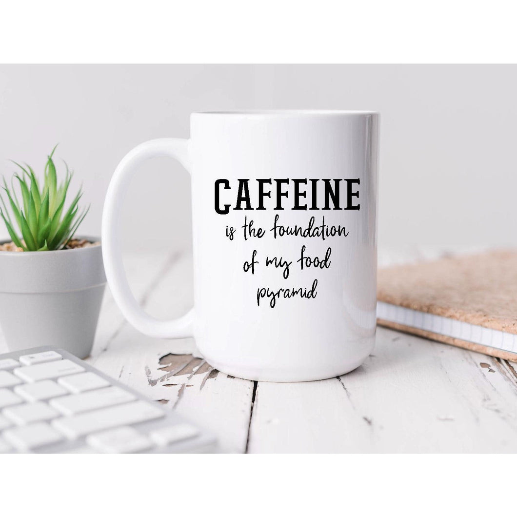 Funny Caffeine Coffee Mug BLNDesigns