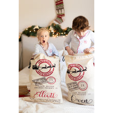 Load image into Gallery viewer, Personalized Santa Bag BLNDesigns