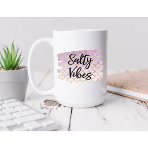 Salty Vibes Coffee Mug BLNDesigns