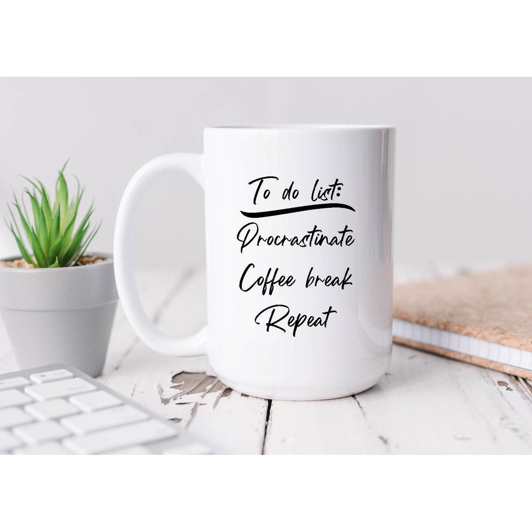 To-do list Coffee Mug BLNDesigns
