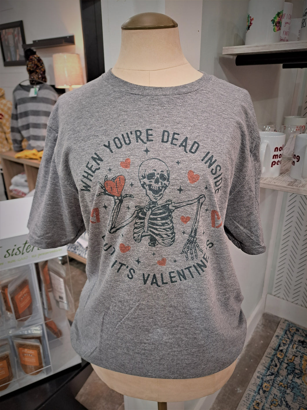 Dead inside Shirt | Anti-Valentine's Day | BLNDesigns